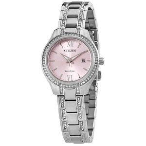 New Citizen Pink Diamond Dial Ladies Watch